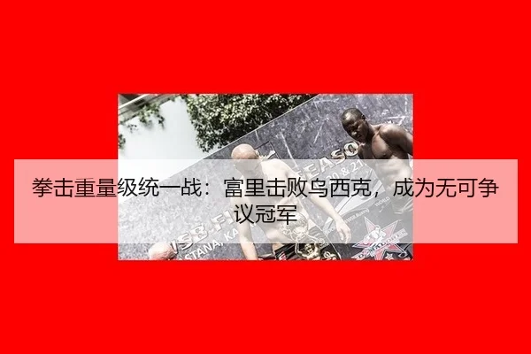 拳击重量级统一战：富里击败乌西克，成为无可争议冠军